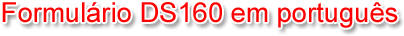 Formulrio DS160 em portugus